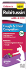 ROBITUSSIN CHILDREN'S COUGH & CHEST CONGESTION 4 FL.OZ.