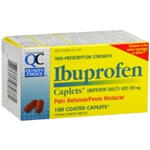 Quality Choice Ibuprofen 200 mg 100 Coated Caplets 