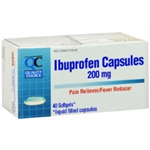 Quality Choice Ibuprofen 200 mg 40 Soft Gels 