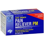 Quality Choice Extra Strength Pain Relief PM 50 Caplets 