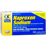 Quality Choice Naproxen Sodium 220 mg 50 Caplets 