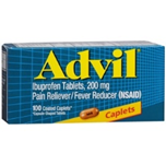 Advil 100 Coated Caplets 