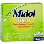 Midol Teen 24 Caplets 