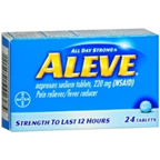 Aleve 24 Tablets 