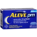 Aleve PM 20 Caplets