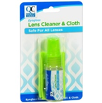 Quality Choice Eyeglass Lens Cleaner and Cloth 0.5 fl oz 