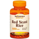 Sundown Naturals Red Yeast Rice 600 mg 60 Capsules 
