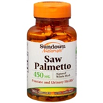 Sundown Naturals Saw Palmetto 450 mg 100 Capsules 