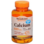 SUNDOWN CALCIUM 600 MG 100 TABLETS