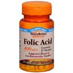 SUNDOWN FOLIC ACID 350 TABLETS