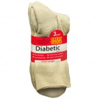 Americal Khaki Unisex Crew Diabetic Socks