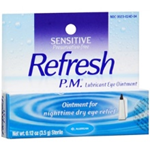 Refresh Sensitive PM Lubricant Eye Ointment 0.12 oz 