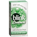 Blink Contacts Lubricating Eye Drops 0.34 fl oz 