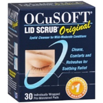 OcuSoft Lid Scrub Original 30 Individually Wrapped Moisten Pads
