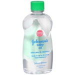 Johnson's Baby Oil Aloe Vera & Vitamin E (14 Oz.)