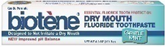 Biotene Dry Mouth Fluoride Toothpaste Gentle Mint 4.3 oz 