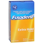 FIXODENT strong, long hold powder for easy application and airtight SEAL