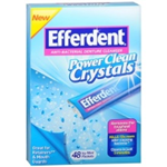  EFFERDENT Anti-Bacterial Denture Cleanser 48 icy mint