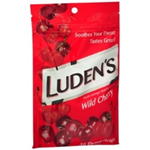 Luden's Wild Cherry Pectin Lozenge 30 throat drops 