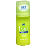 Ban Powder Fresh Roll-On Deodorant 3.5 oz 