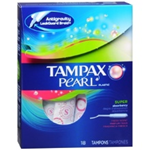 Tampax Pearl Super Tampons (18 Ct.)