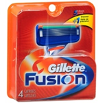 Gillette Fusion Cartridges (4 Pk.)