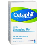 Cetaphil Gentle Cleansing Bar for Dry, Sensitive Skin 4.5 oz 